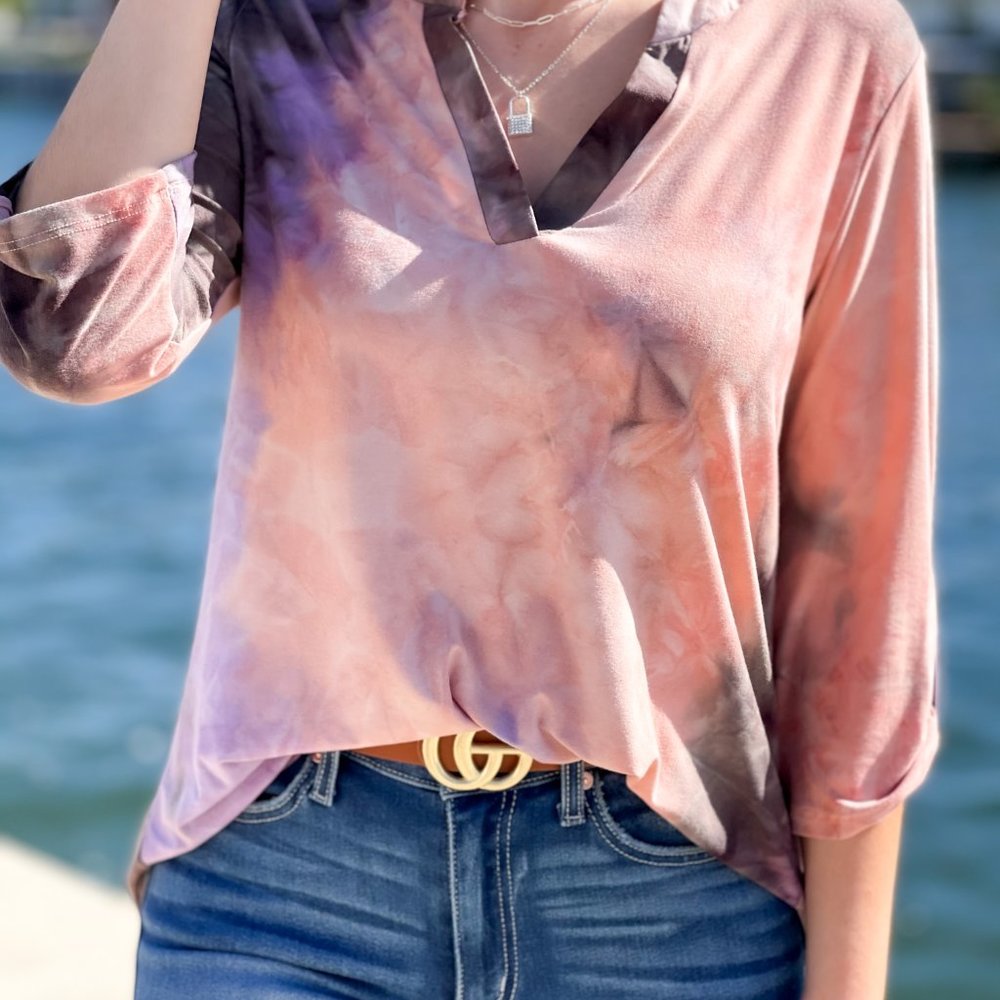 Tie Dye Gabby Top
